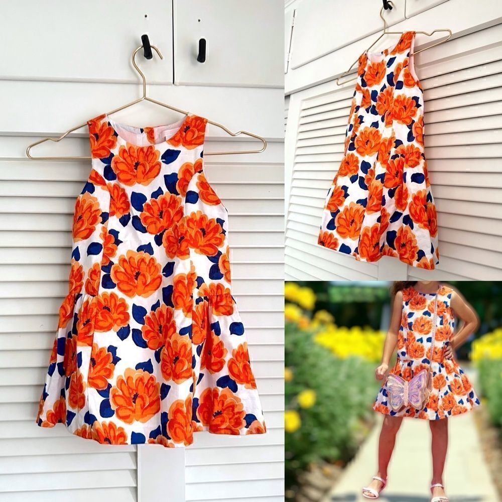 JANIE AND JACK Toddler Kids THE perfect floral dress Size 4